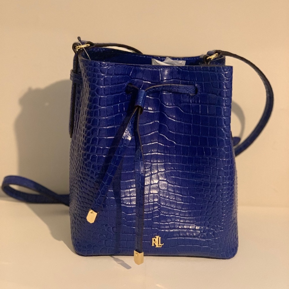 Ralph Lauren Mini Debby Lizard Bag